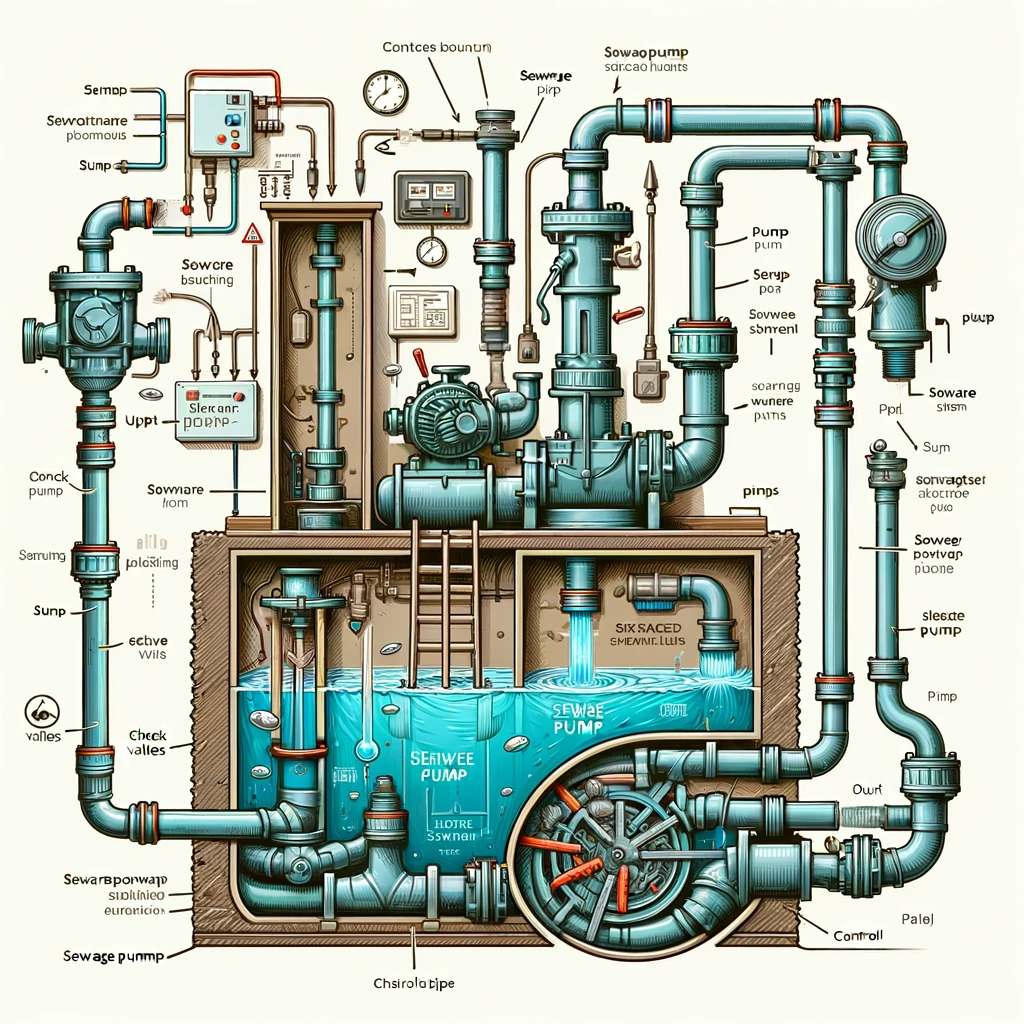  Components of Sewage Pump Systems