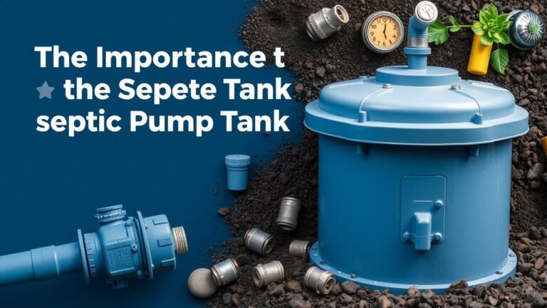 The Importance of the Septic Tank in Septic Pump Operation