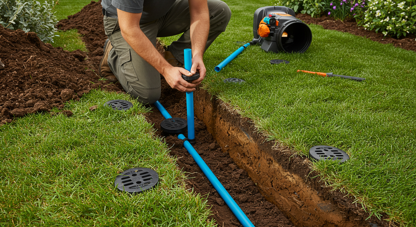 Yard Drainage Help