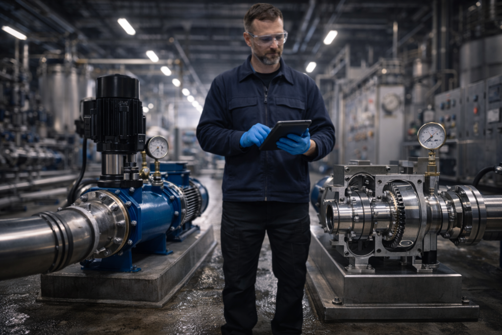 Centrifugal vs PD pumps