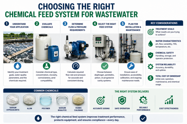 Choosing the Right Chemical Feed System for Wastewater Treatment